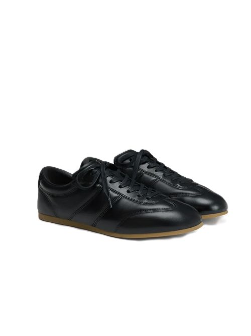 LEMAIRE Scarpe SOFT RUNNER Nappa di agnello lucida Lemaire | FO0227 LL0023BK999 BLACK